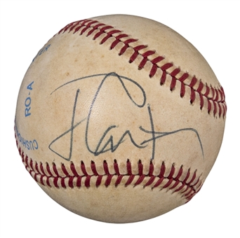 Jimmy Carter Single Signed OAL MacPhail Baseball (PSA/DNA)